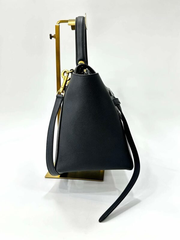 Celine Mini Belt Bag Handbag Sling Bag Black Gold