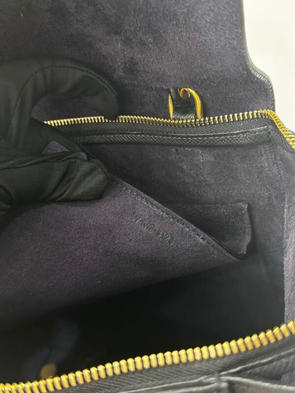 Celine Mini Belt Bag Handbag Sling Bag Black Gold