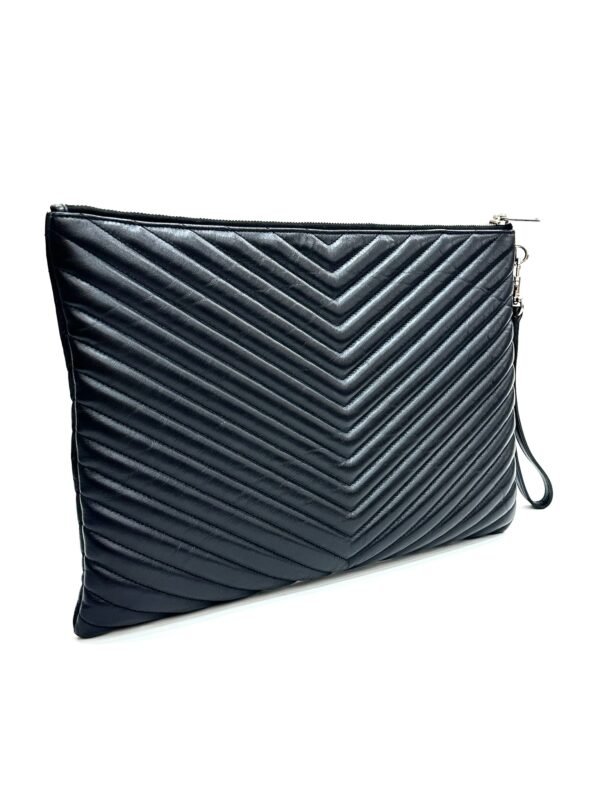 Saint Laurent Monogram Wristlet Clutch Large - Image 7