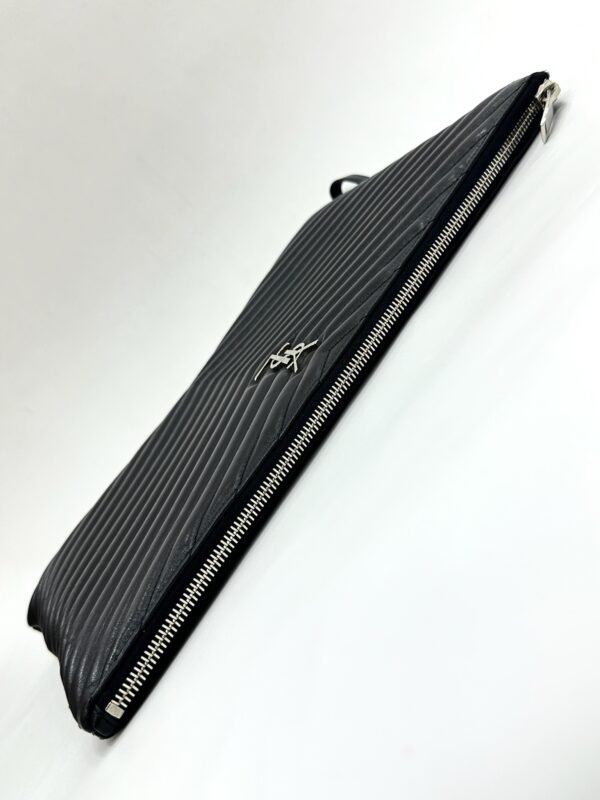 Saint Laurent Monogram Wristlet Clutch Large - Image 12