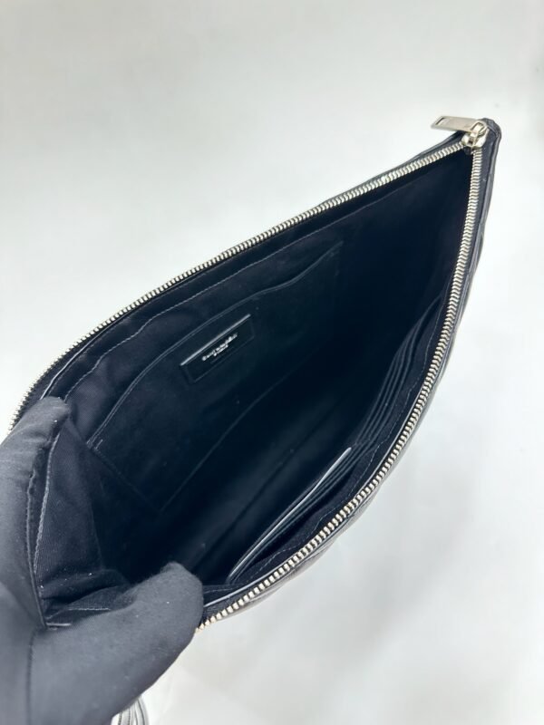 Saint Laurent Monogram Wristlet Clutch Large - Image 14