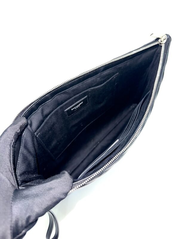 Saint Laurent Monogram Wristlet Clutch Large - Image 15