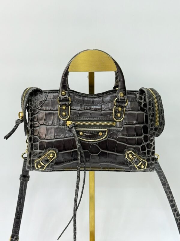 Balenciaga City Nano Croc