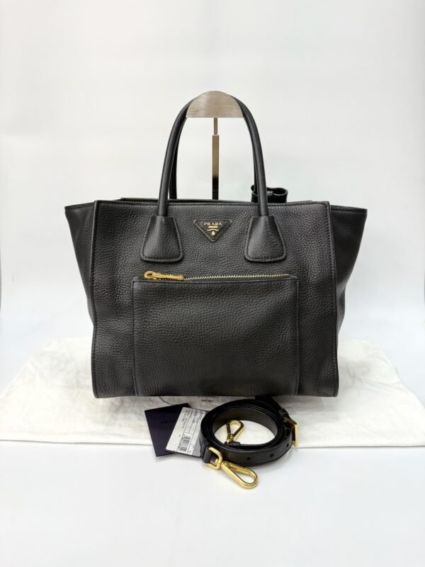 Prada BN2626 Vitello Daino Two Way - Image 8