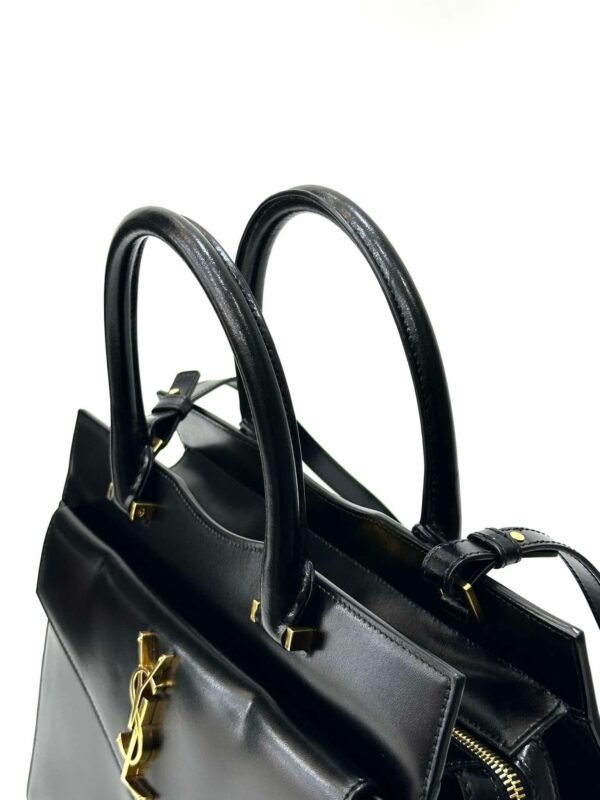 Saint Laurent Uptown Medium Calfskin Two Way - Image 5
