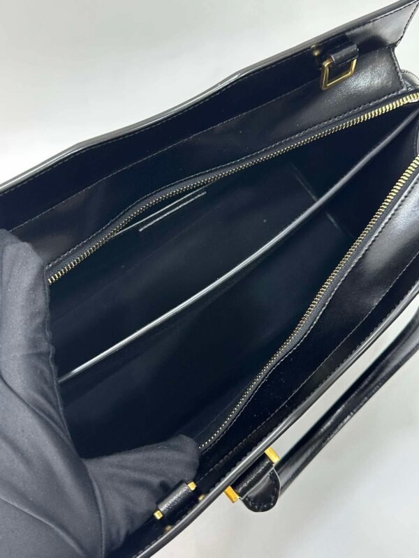 Saint Laurent Uptown Medium Calfskin Two Way - Image 7