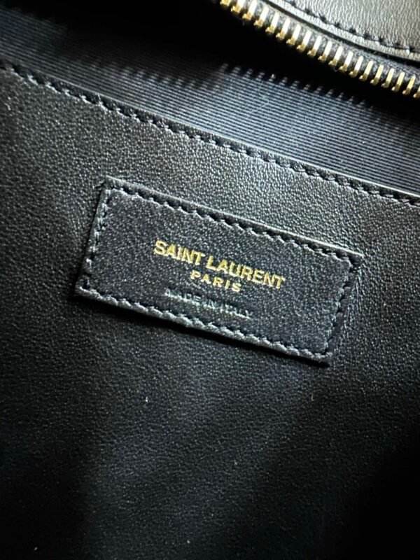Saint Laurent Uptown Medium Calfskin Two Way - Image 8