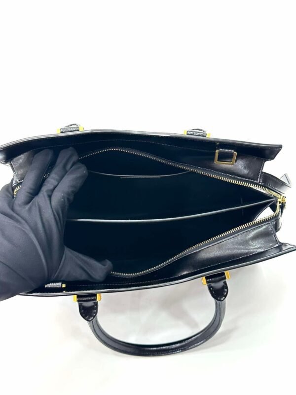Saint Laurent Uptown Medium Calfskin Two Way - Image 9