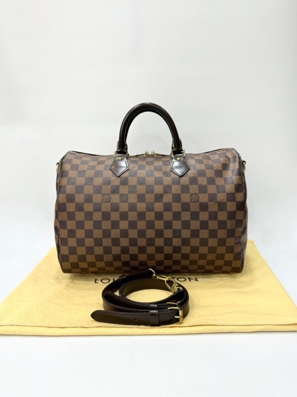 Louis Vuitton Speedy Bandou 35 Damier Ebene - Image 5