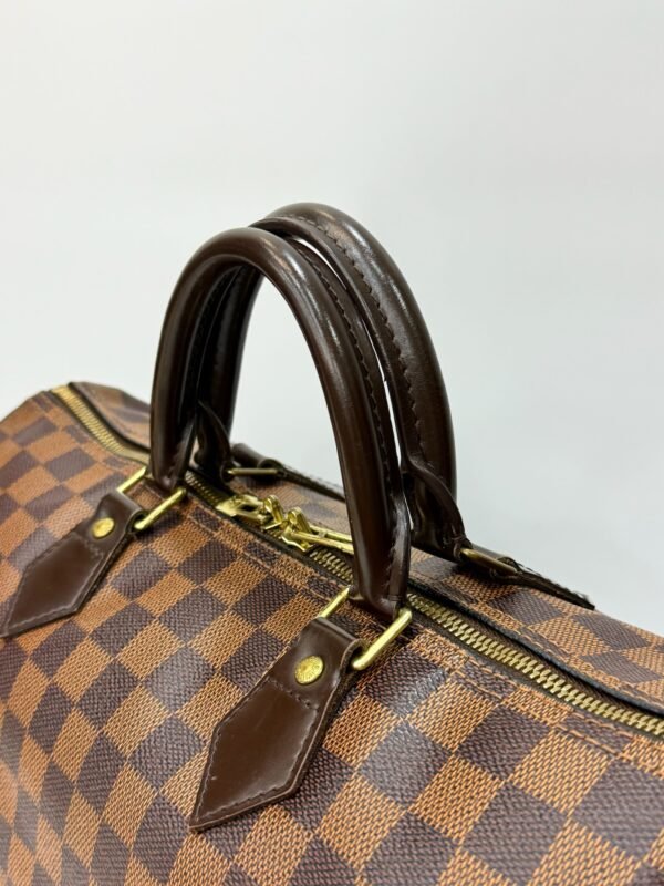 Louis Vuitton Speedy Bandou 35 Damier Ebene - Image 9