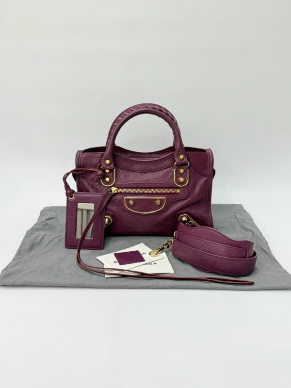 Balenciaga City Mini Metallic Edge - Image 5