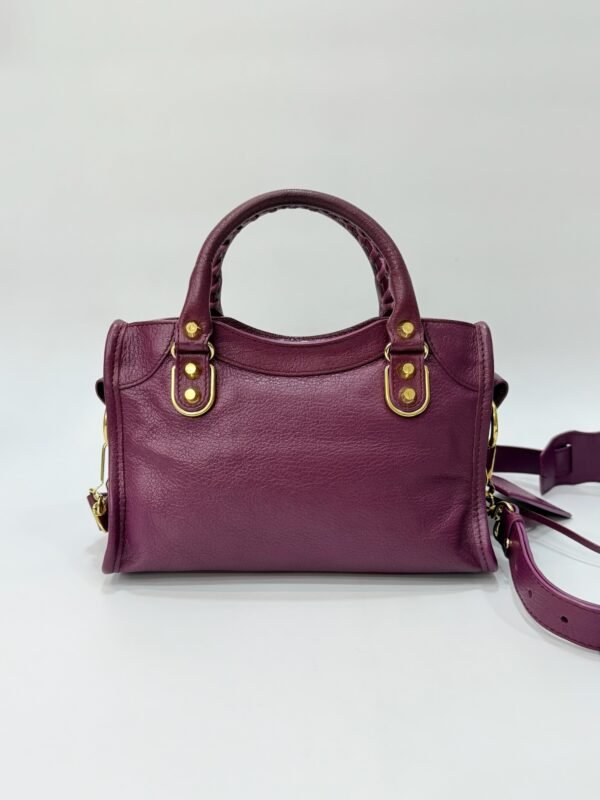 Balenciaga City Mini Metallic Edge - Image 9