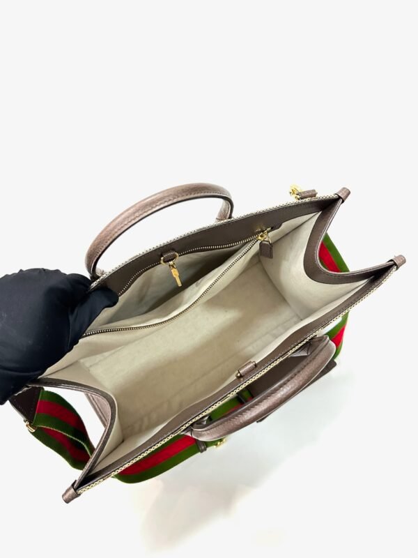 Gucci Jumbo GG Canvass Tote - Image 7