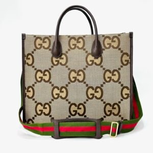 Gucci Jumbo GG Canvass Tote