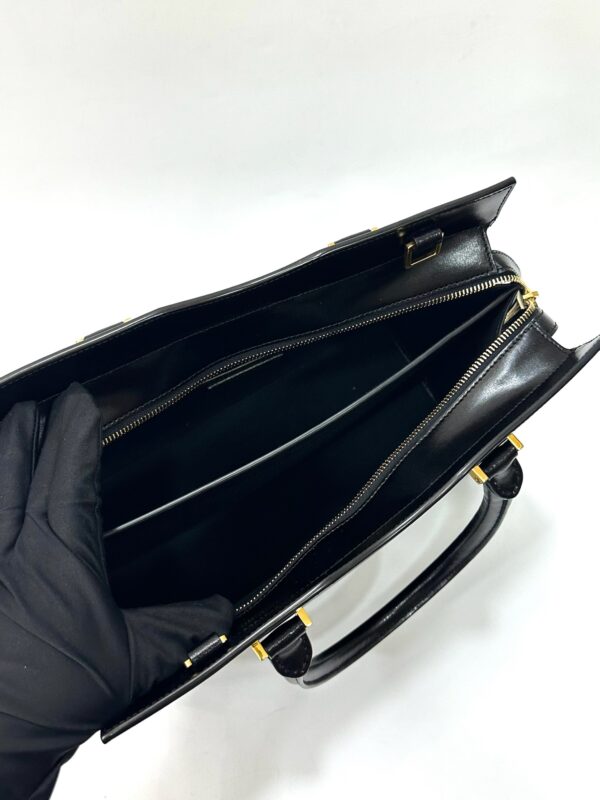 Saint Laurent Uptown Medium Calfskin Two Way - Image 7