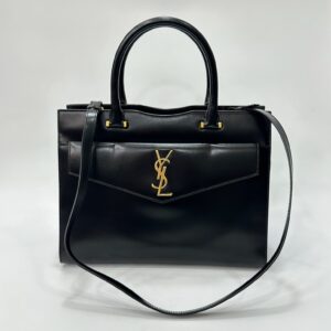 Saint Laurent Uptown Medium Calfskin Two Way