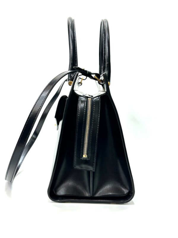 Saint Laurent Uptown Medium Calfskin Two Way - Image 6