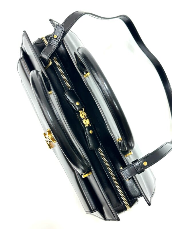 Saint Laurent Uptown Medium Calfskin Two Way - Image 11