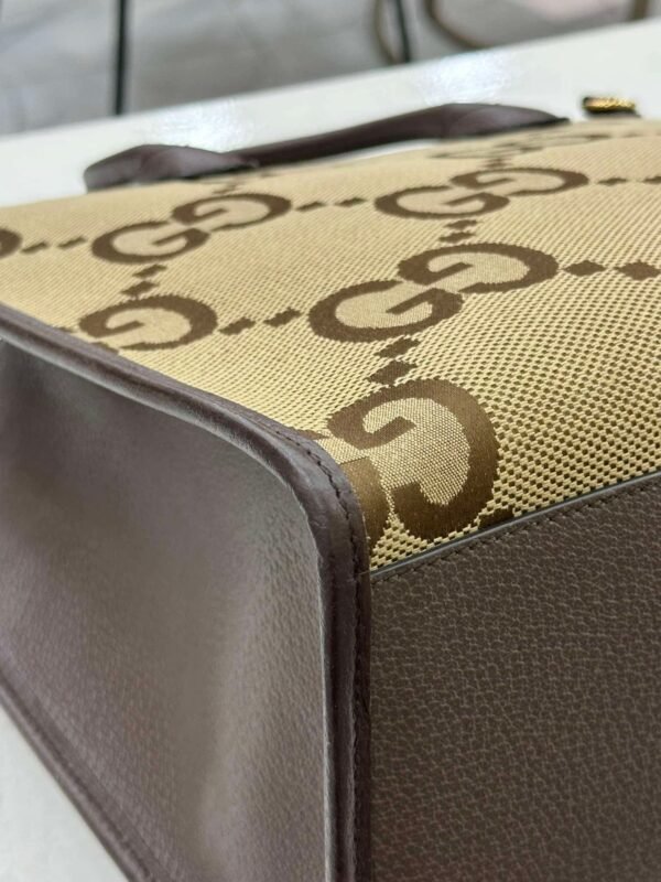 Gucci Jumbo GG Canvass Tote - Image 5