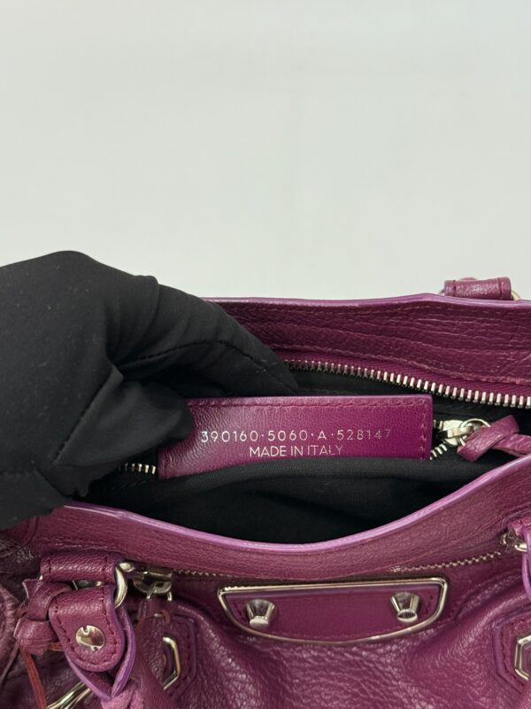 Balenciaga City Mini Metallic Edge - Image 4