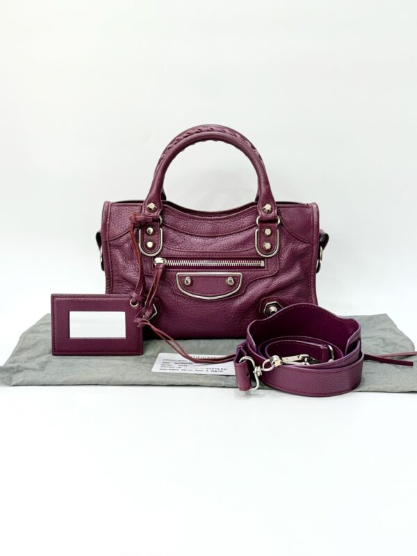 Balenciaga City Mini Metallic Edge - Image 6