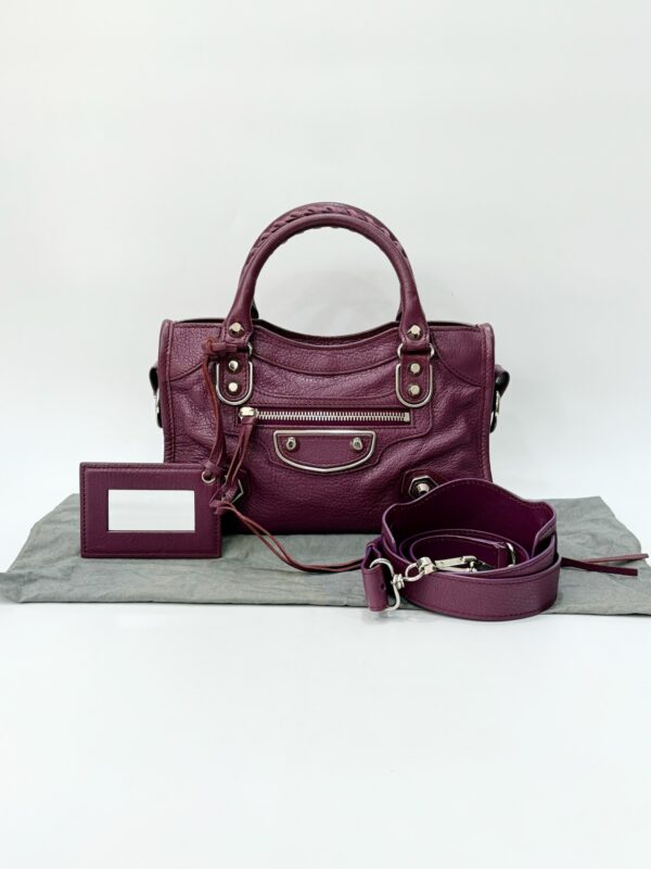 Balenciaga City Mini Metallic Edge - Image 7