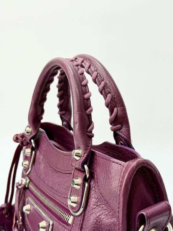 Balenciaga City Mini Metallic Edge - Image 12