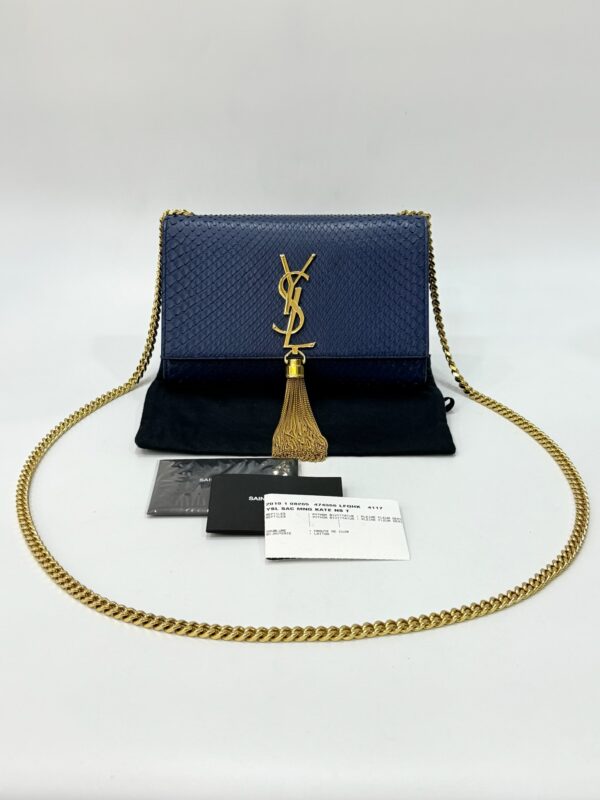 Saint Laurent Kate Small Tassel Phytn - Image 10