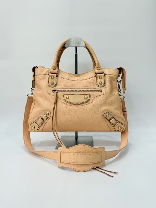 Balenciaga Town Metallic Edge