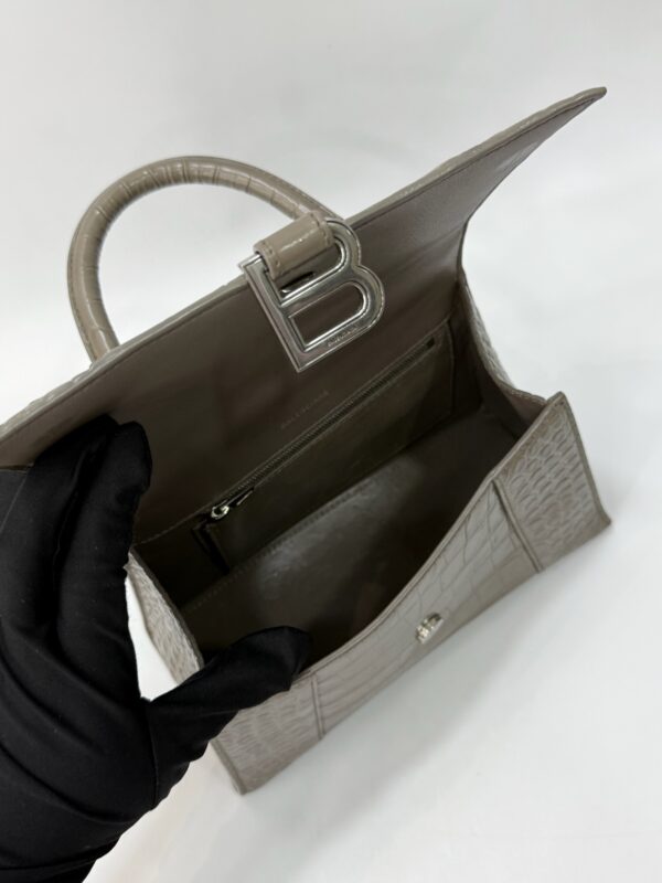 Balenciaga Hour Glass Small Croc - Image 2