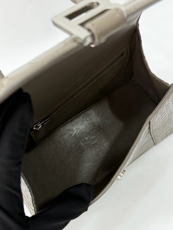 Balenciaga Hour Glass Small Croc - Image 3