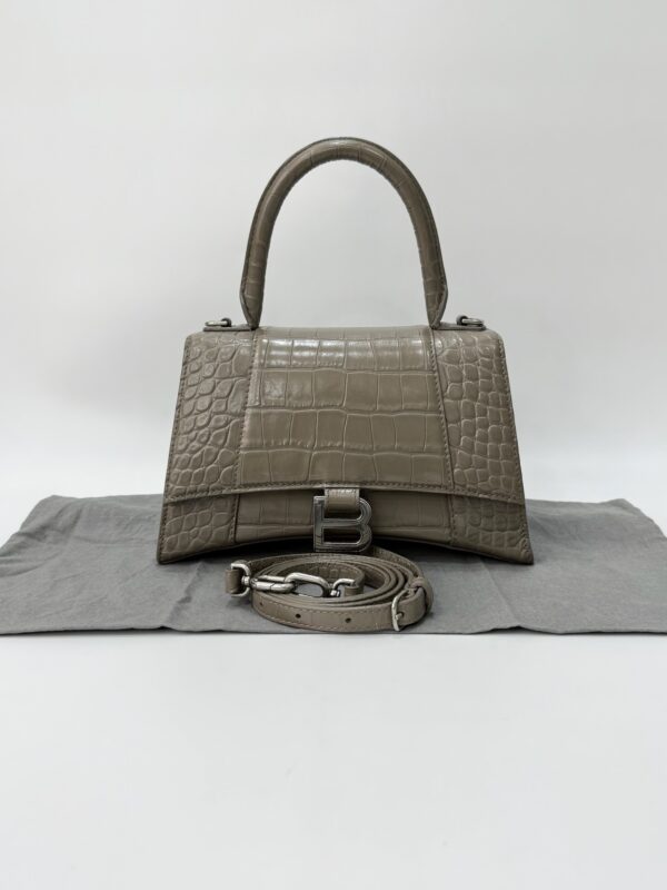 Balenciaga Hour Glass Small Croc - Image 8