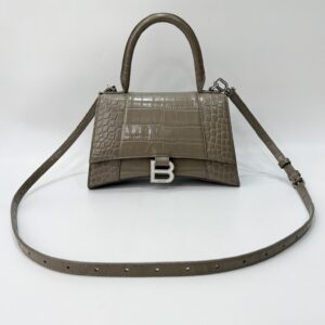 Balenciaga Hour Glass Small Croc