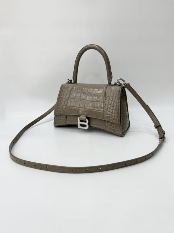 Balenciaga Hour Glass Small Croc - Image 10