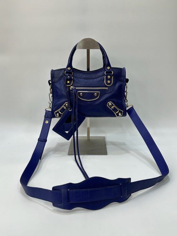 Balenciaga City Mini Metallic Edge