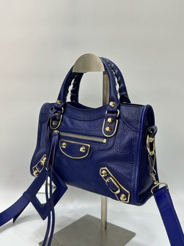Balenciaga City Mini Metallic Edge - Image 8