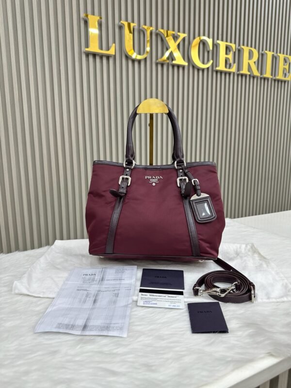 Prada Tessuto Nylon Tote - Image 7