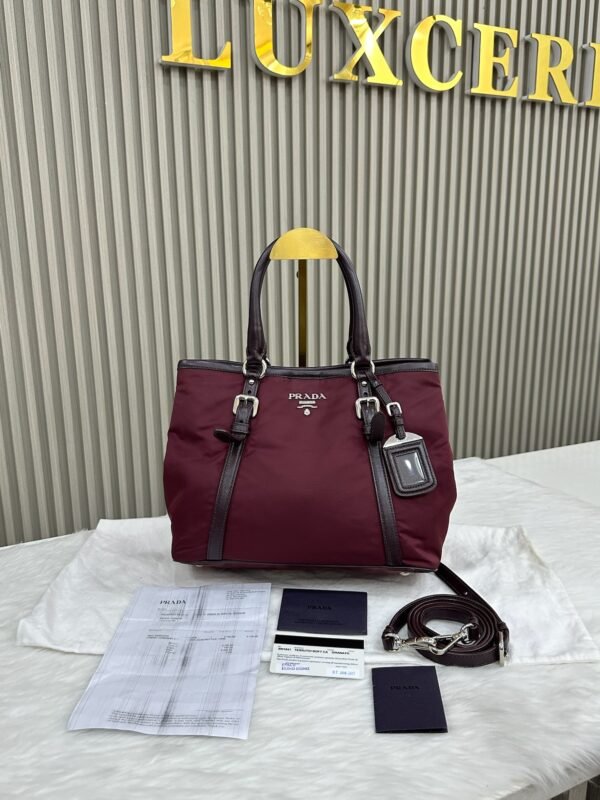 Prada Tessuto Nylon Tote - Image 8