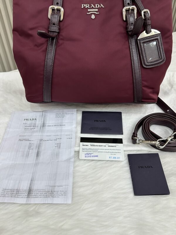 Prada Tessuto Nylon Tote - Image 9