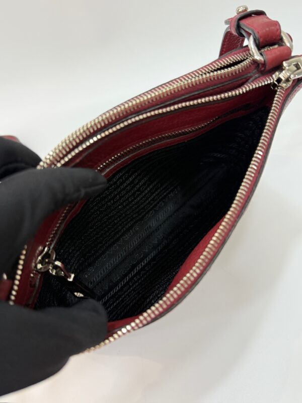 Prada Daino Double Zip - Image 15