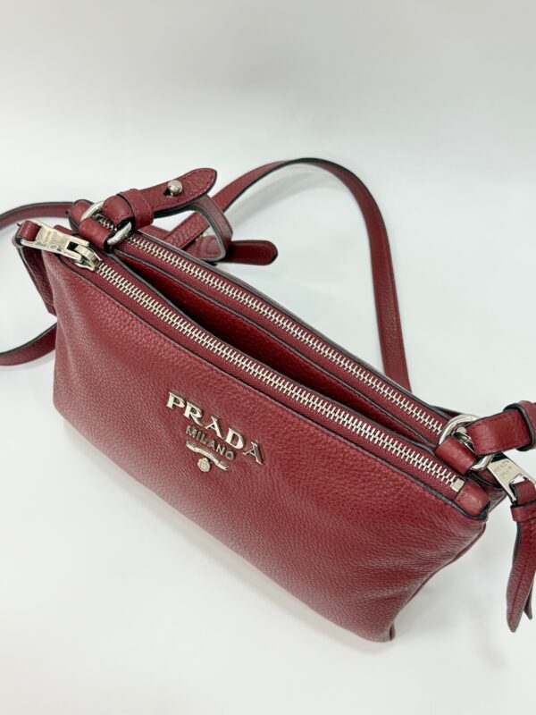 Prada Daino Double Zip - Image 8
