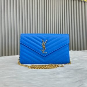 Saint Laurent WOC Envelope Chain