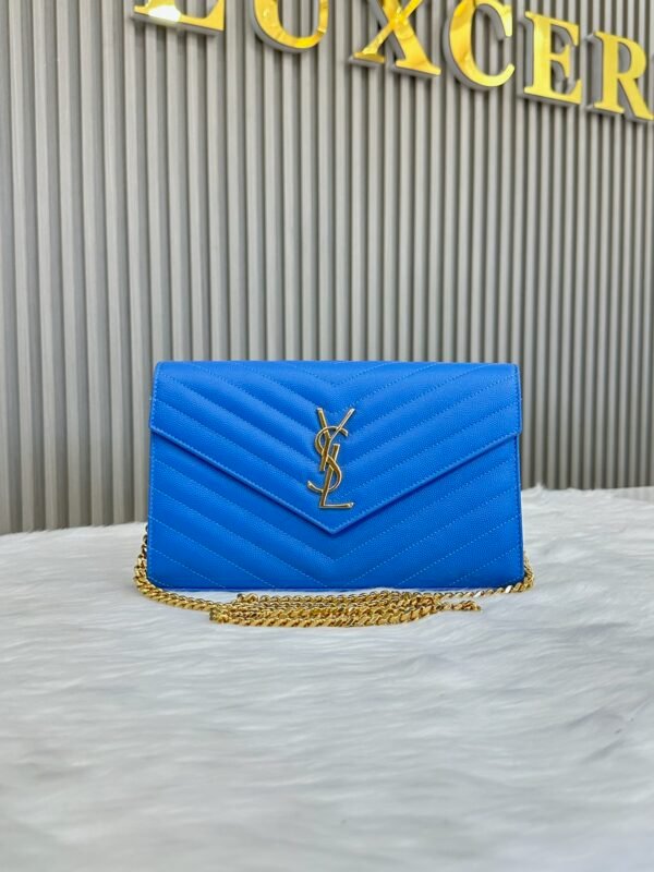 Saint Laurent WOC Envelope Chain