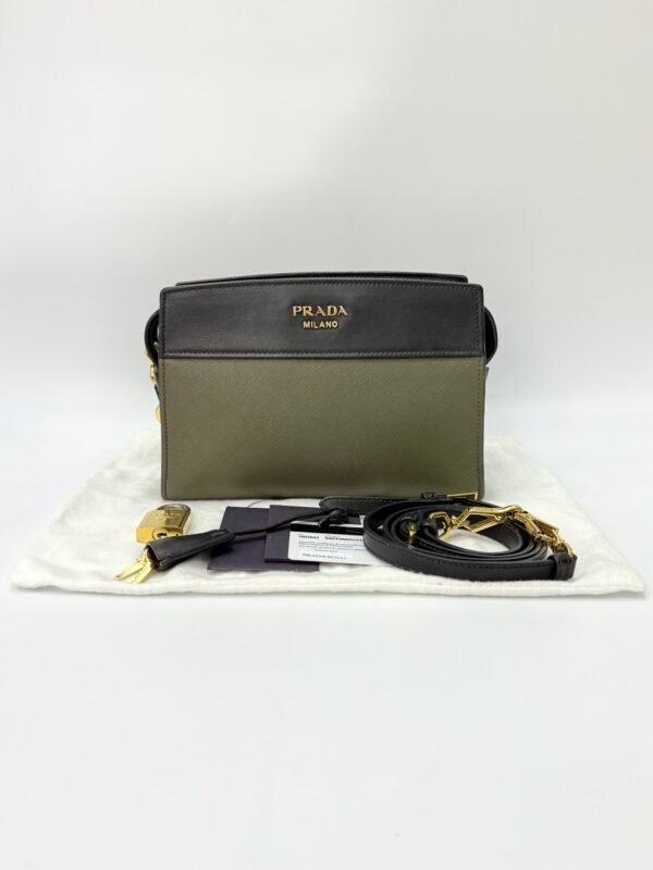 Prada Saffiano Esplanade Bicolor - Image 9