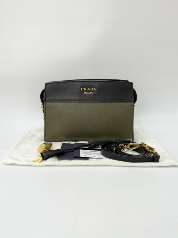 Prada Saffiano Esplanade Bicolor - Image 10
