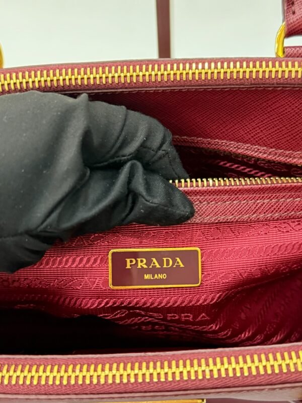 Prada Saffiano Lux Small Two Way - Image 5