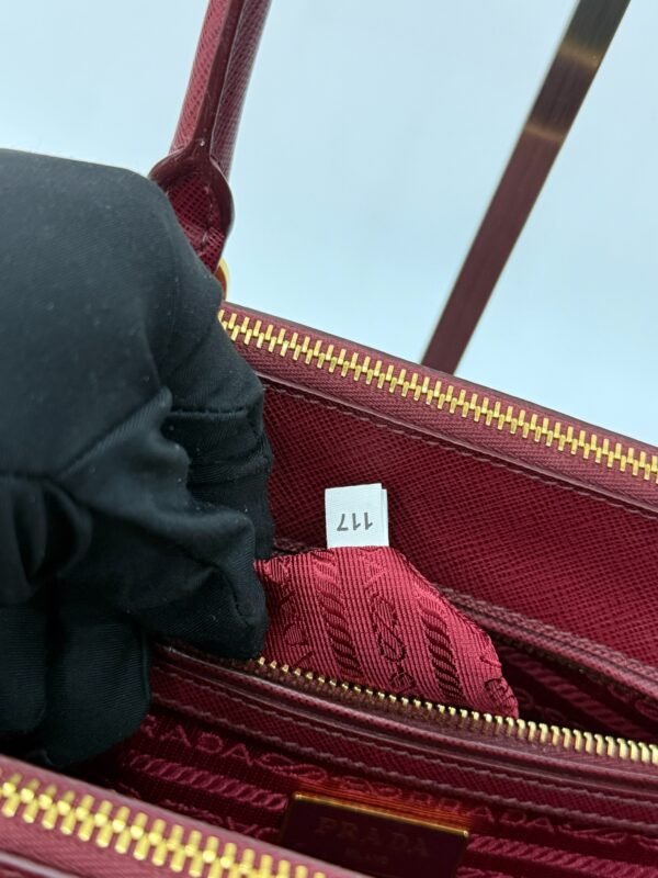 Prada Saffiano Lux Small Two Way - Image 6