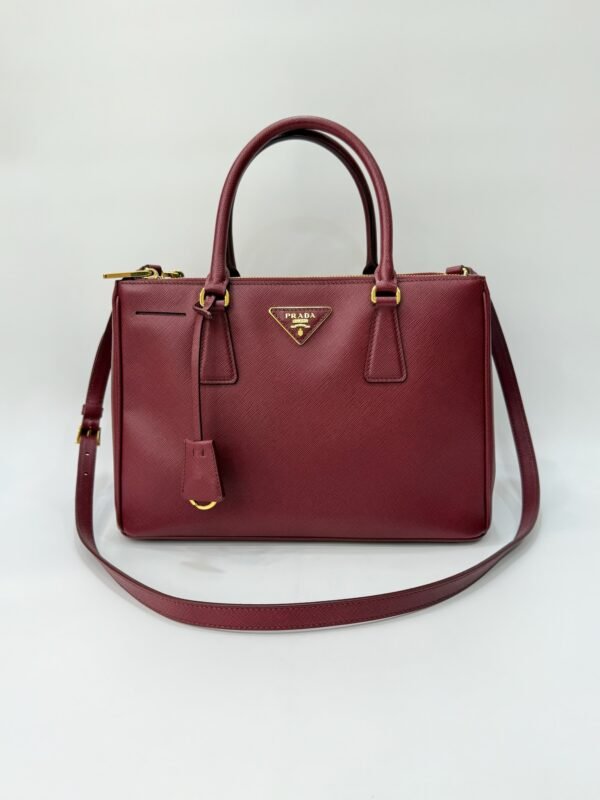 Prada Saffiano Lux Small Two Way