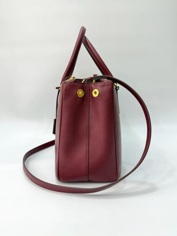 Prada Saffiano Lux Small Two Way - Image 13