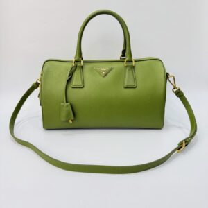 Prada BL0796 Saffiano Boston Bag